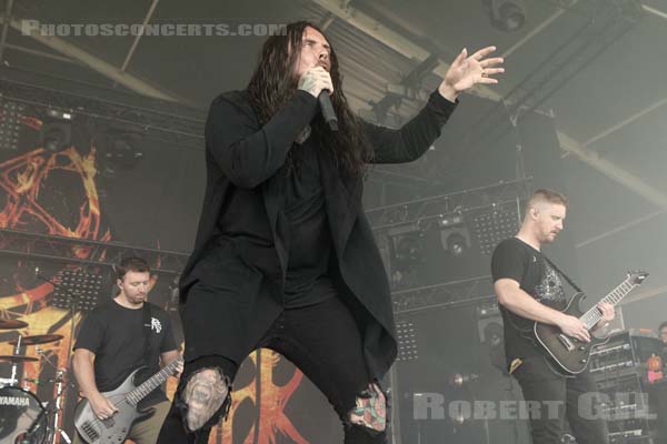 THY ART IS MURDER - 2018-06-15 - BRETIGNY-SUR-ORGE - Base Aerienne 217 - Warbird Stage - 